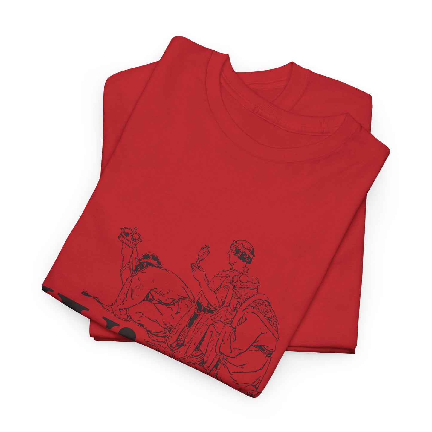 Wise Guys Unisex Heavy Cotton Tee - Stylish Graphic Tee for Casual Wear