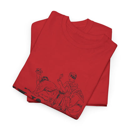 Wise Guys Unisex Heavy Cotton Tee - Stylish Graphic Tee for Casual Wear