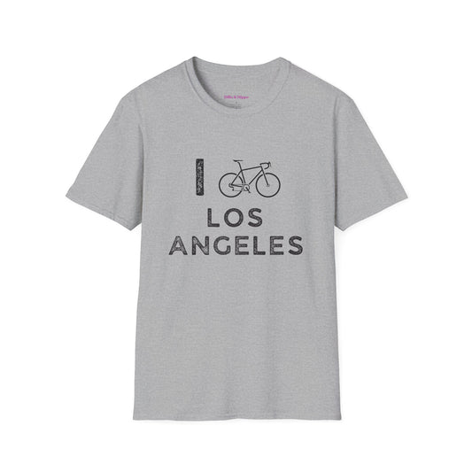 I (Road) Bike Los Angeles // Unisex Softstyle T-Shirt